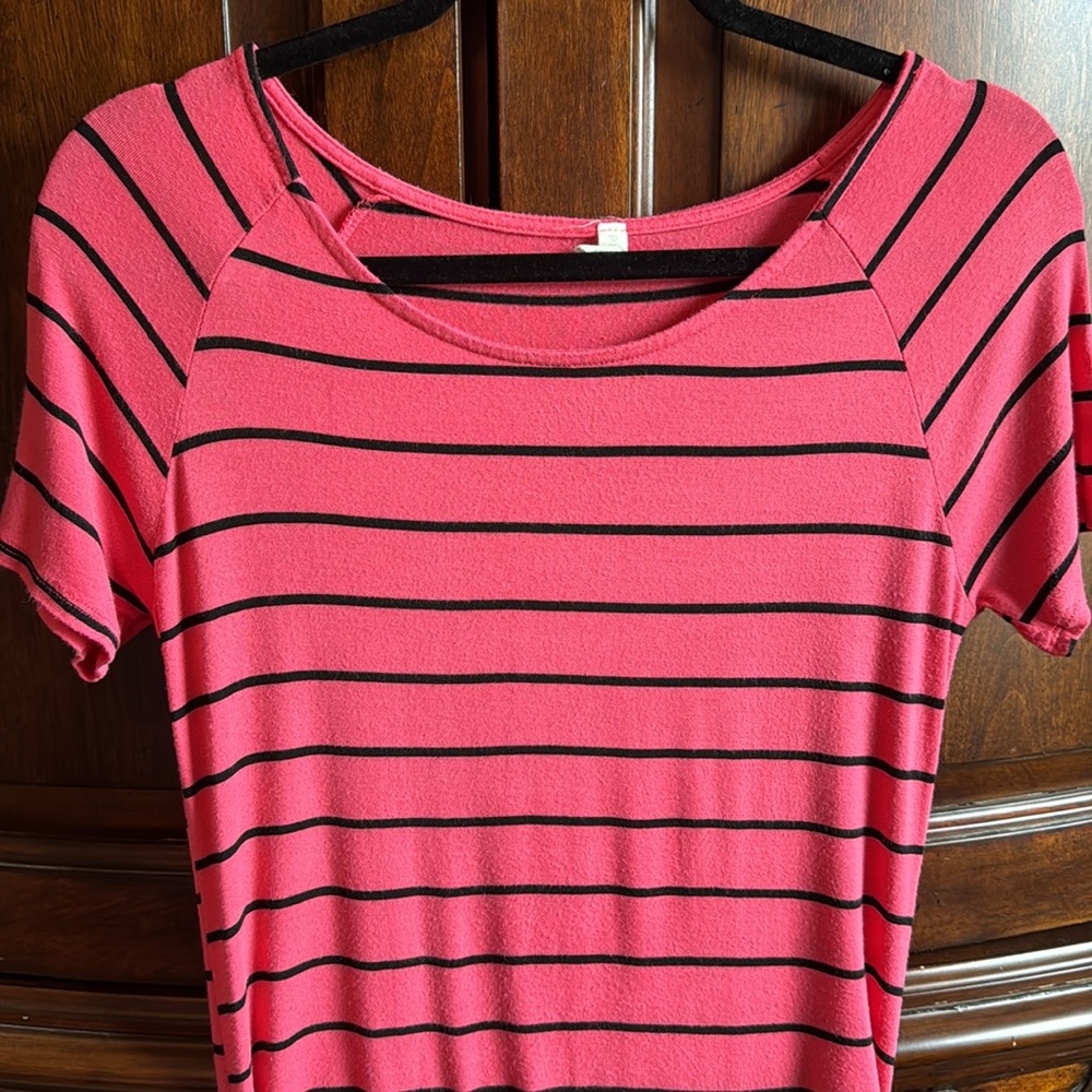 Pinkblush Pink Maternity Rouged Top - Picture 2 of 4